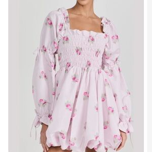 Loveshackfancy Janey mini dress